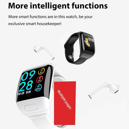 LIGE Sports Smart Watch with Bluetooth Earphones