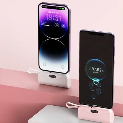 Mini Wireless Power Bank Fast Charging